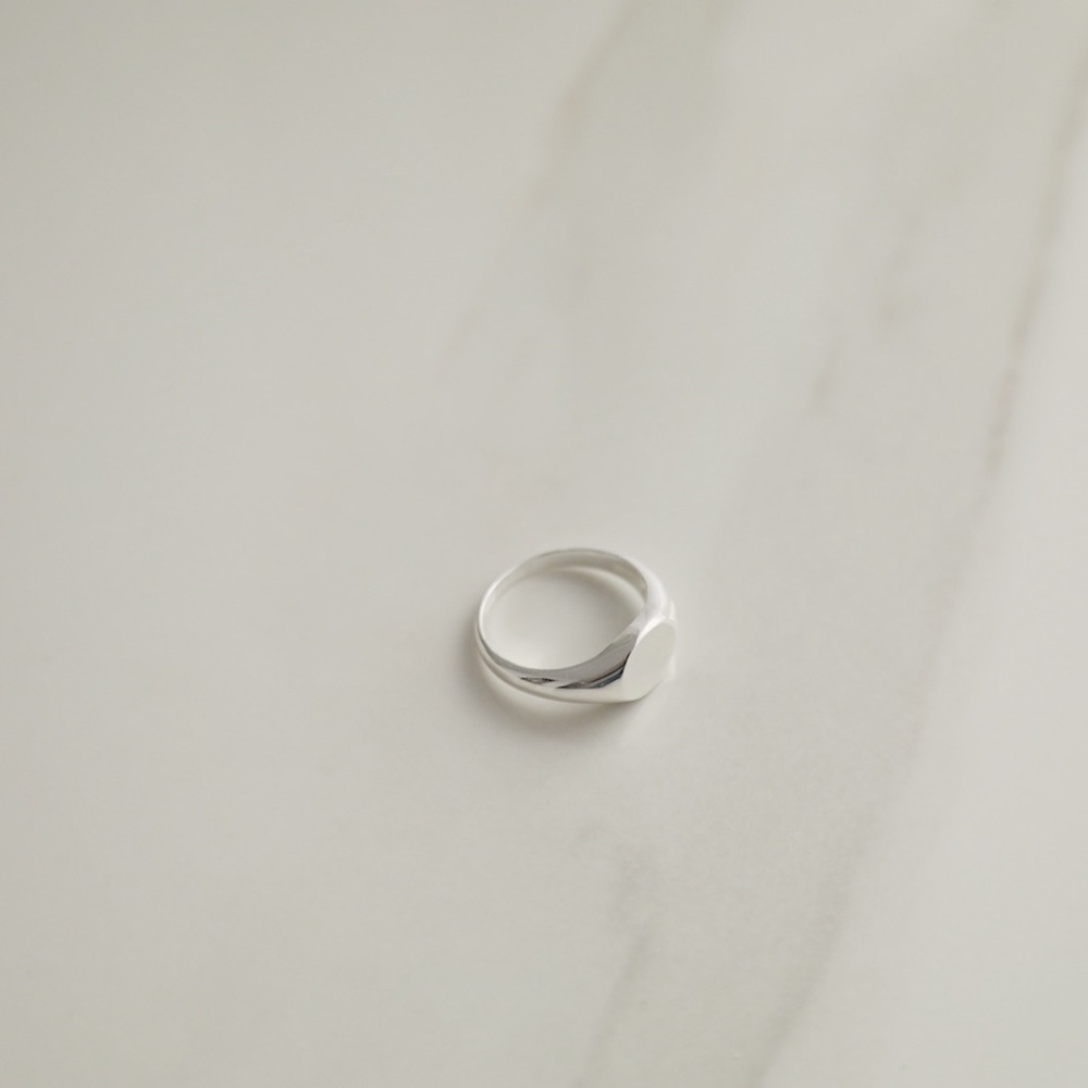 Signet Midi Ring | 925 Silver - Picture 3 of 5